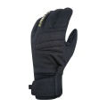 Chiba Fahrrad Handschuhe Classic - winddichter Softshell - schwarz/gold - 1 Paar